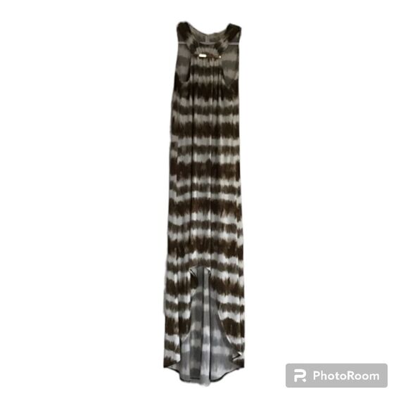 Michael Michael Kors High Low Tie Die Halter Dress - Picture 1 of 4